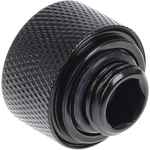 Alphacool eiszapfen 16mm hardtube compression fitting g1 4 - sixpack schroevenset (zwart)