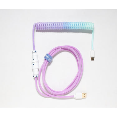 Ducky coiled cable v2 - azure kabel