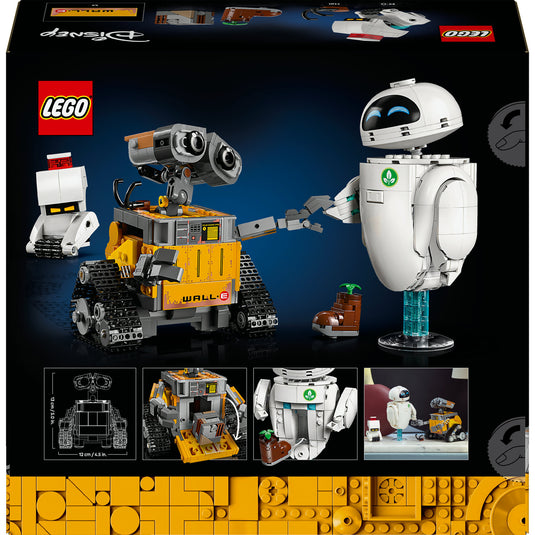 Lego disney en pixar wall-e en eve - 43279