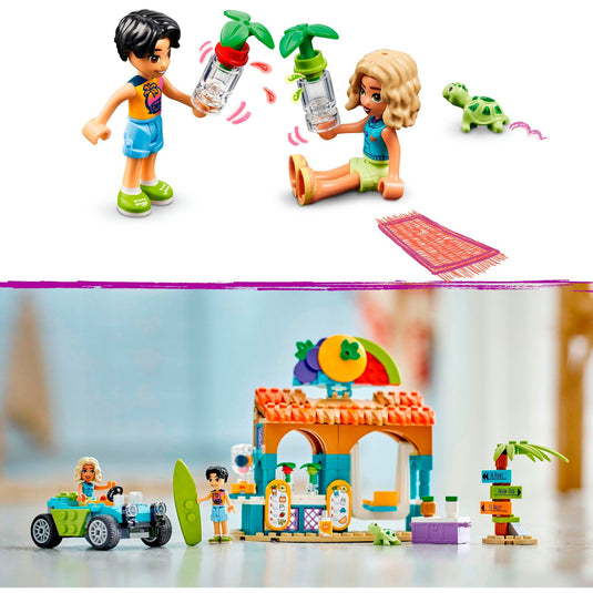 Lego friends - strand smoothiekraam constructiespeelgoed (42625)