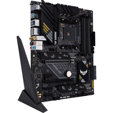 Asus tuf gaming b550-plus wifi ii socket am4 moederbord (zwart, raid, gb-lan, wi-fi 6, bt, sound, atx)