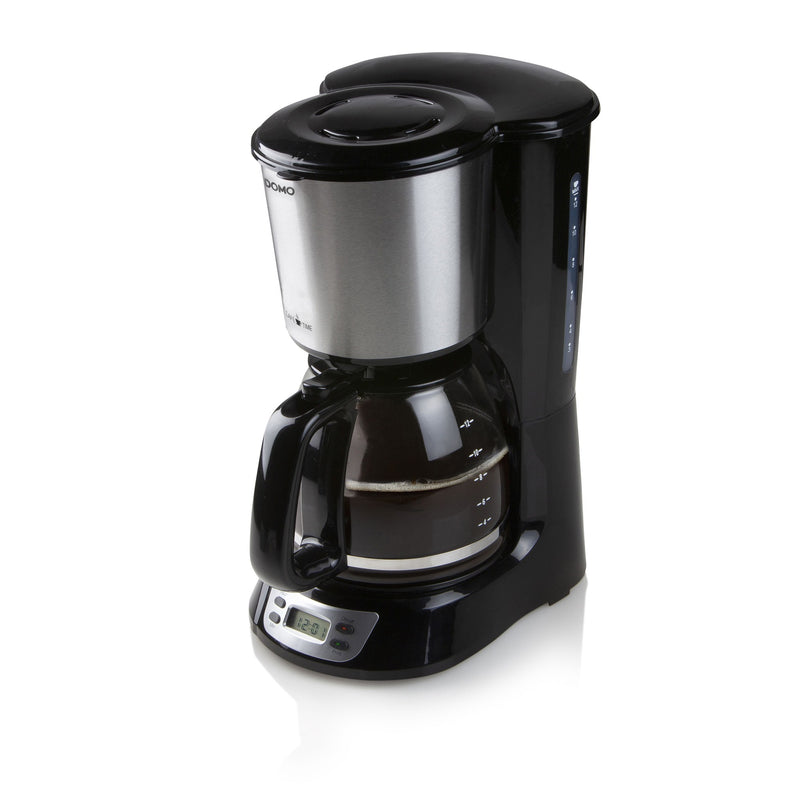 Load image into Gallery viewer, Domo koffiezet met timer en display do708k koffiefiltermachine (zwart, 1,5 liter)
