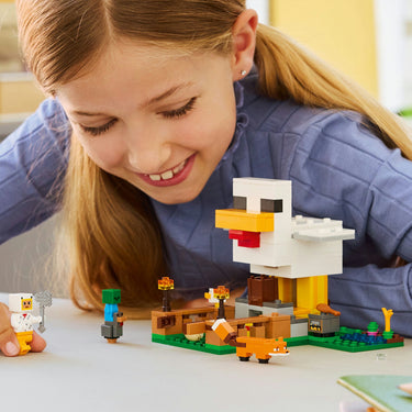 Lego minecraft kippenboerderij dieren speelgoed voor kinderen - 21585