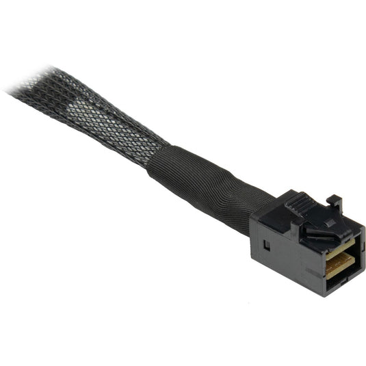 Inter-tech sff-8654 4i - sff 8643 kabel (zwart)