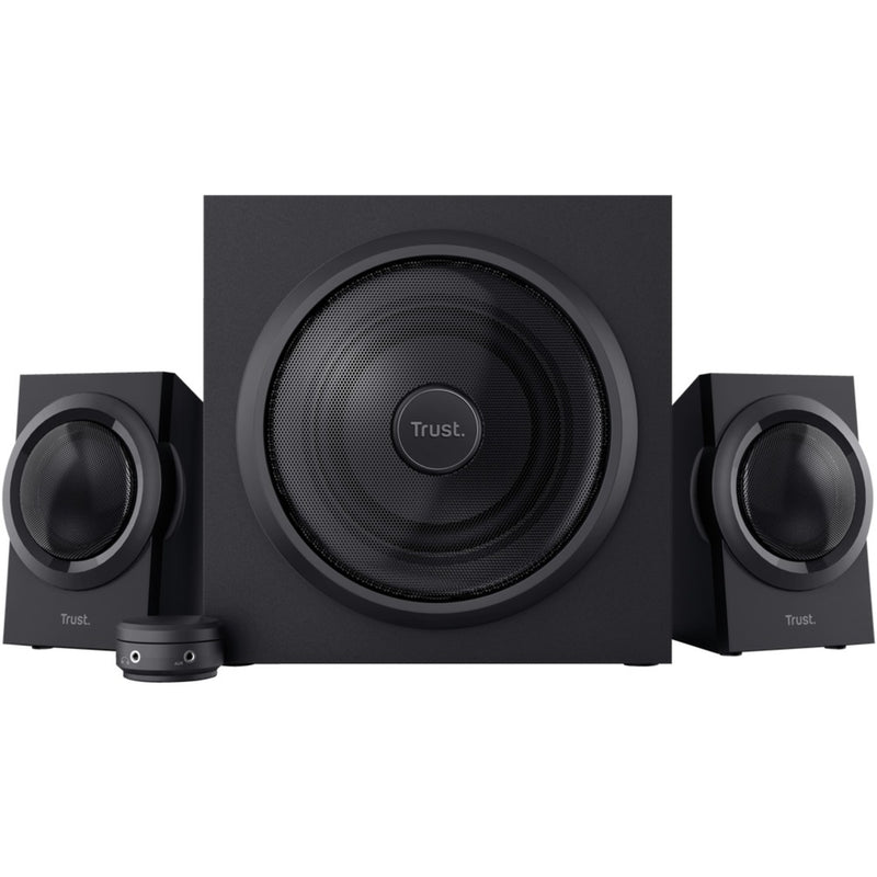 Load image into Gallery viewer, Trust yuri 2.1 speaker set pc-luidspreker (zwart)
