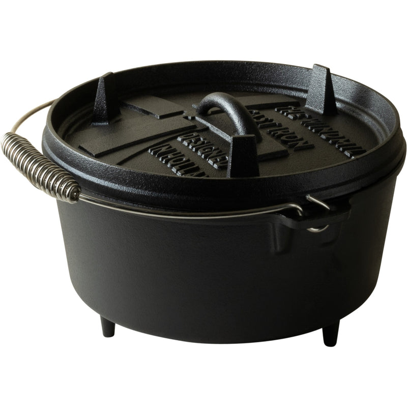 Afbeelding laden in galerijviewer, The windmill dutch oven 4,5 qt kookpan (zwart, ø 25.5 cm | 3.8 liter)
