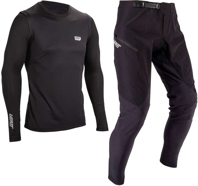 Load image into Gallery viewer, Leatt 1.0 ride kit - mtb long sleeve jersey pants
