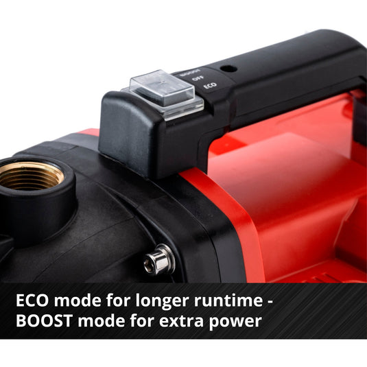 Einhell aquinna tuinpomp (rood zwart, accu en oplader niet inbegrepen)