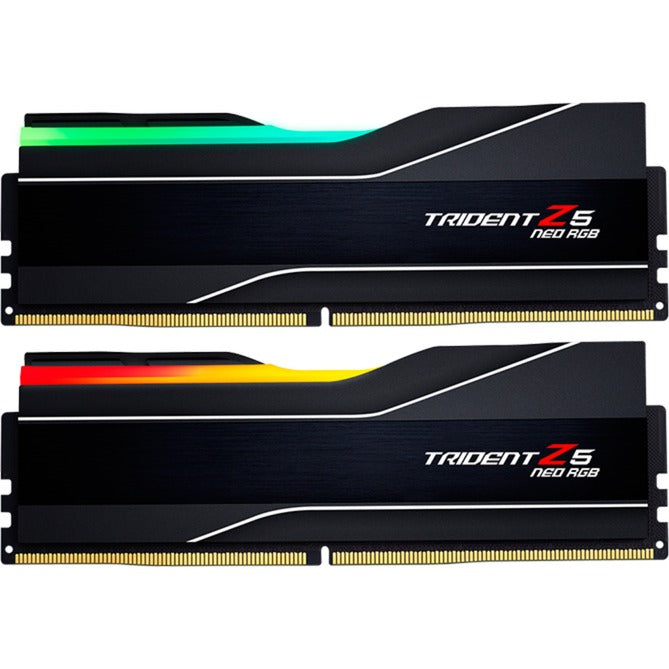 Load image into Gallery viewer, G.skill 32 gb ddr5-6000 (2x 16 gb) kit werkgeheugen (zwart, f5-6000j3038f16gx2-tz5nr, trident z5 neo rgb, expo)

