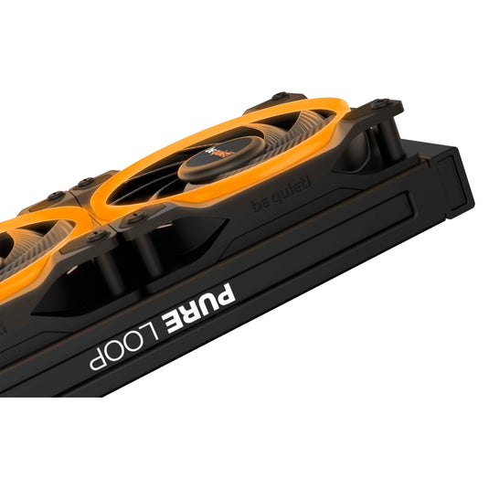 Be quiet! light wings pwm high-speed rgb case fan (zwart, 120 x 120 x 25 mm)
