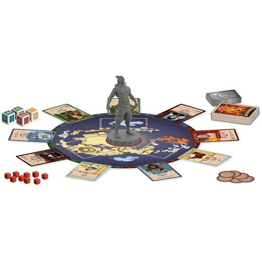 European player network rising - avatar the last airbender: fire nation bordspel (engels, 1 - 5 spelers, 60 minuten, vanaf 10 jaar)