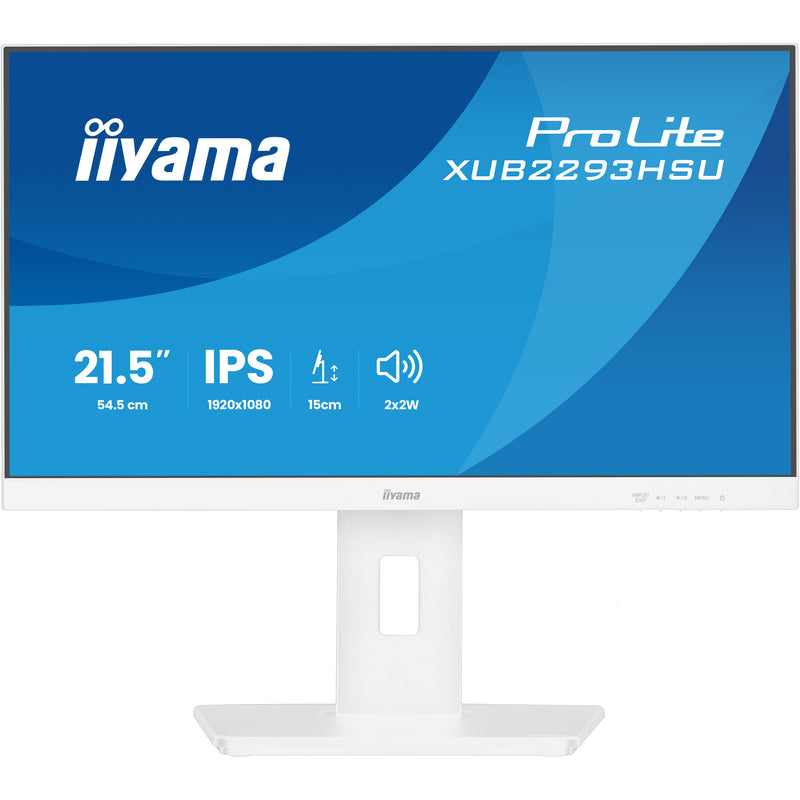 Load image into Gallery viewer, Iiyama prolite xub2293hsu-w7 21.5 monitor (wit (mat), hdmi, displayport, 2x usb-a)
