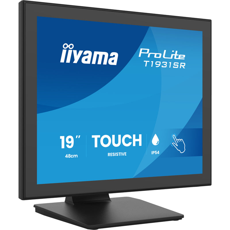 Afbeelding laden in galerijviewer, Iiyama prolite t1931sr-b2s 19 touchscreen monitor (zwart, vga, hdmi, displayport, audio, touchscreen)
