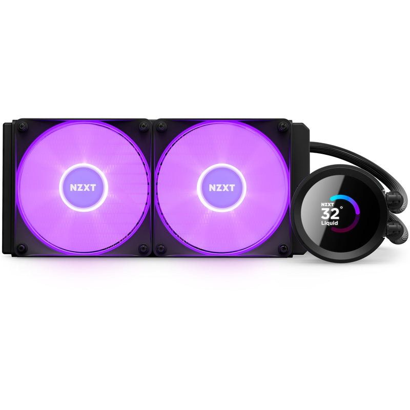 Load image into Gallery viewer, Nzxt kraken 240 rgb waterkoeling (zwart)
