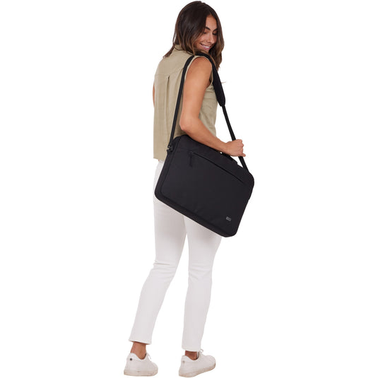 Case logic invigo 15.6 laptop attaché laptoptas (zwart)