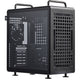 Cooler master qube 540 stardust iron midi tower behuizing (zwart | 2x usb-a | 1x usb-c | tempered glass)