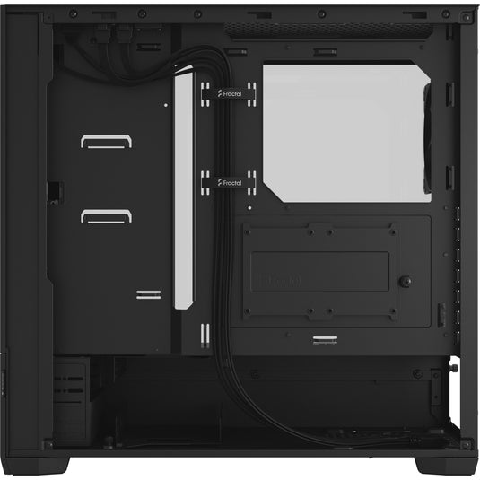 Fractal design pop air midi tower behuizing (zwart | 2x usb-a | tempered glass)
