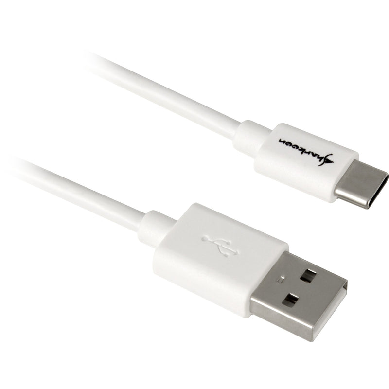 Load image into Gallery viewer, Sharkoon usb-a 2.0 - usb-c kabel (wit, 1 meter)
