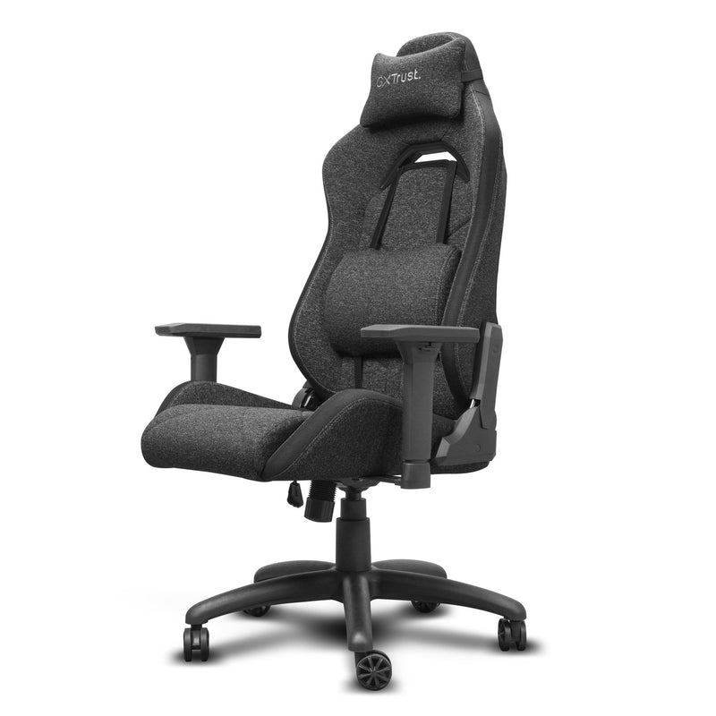 Load image into Gallery viewer, Trust gxt 723 ruya comfortabele stoffen gaming stoel (grijs)
