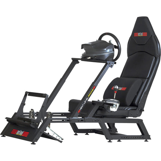 Next level racing f-gt formula and gt simulator cockpit racing simulator (zwart (mat))