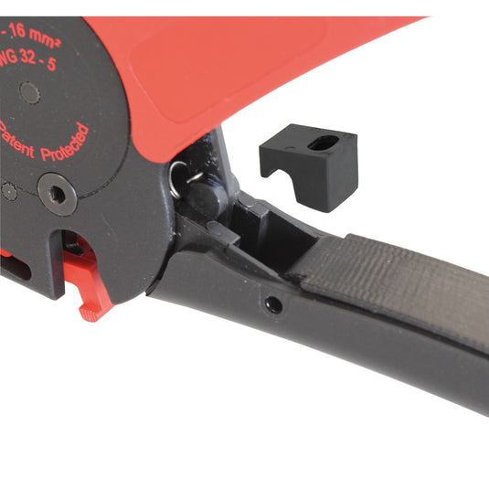 Wiha afstripgereedschap automatisch striptang (zwart rood)