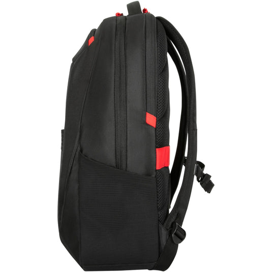 Targus 17.3” strike ii gaming backpack rugzak (zwart)