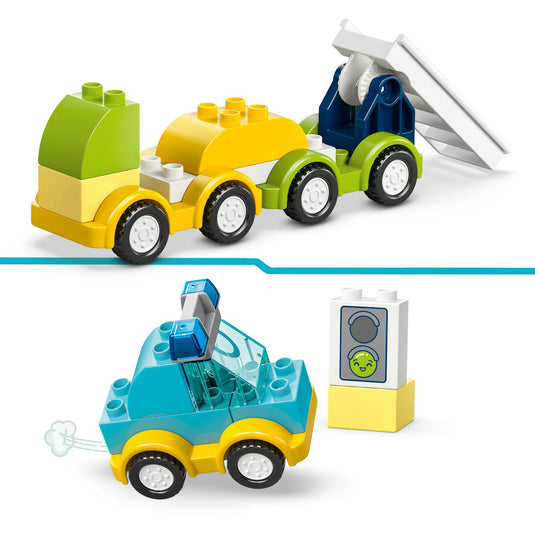 Lego duplo - creatieve voertuigen constructiespeelgoed (10474)