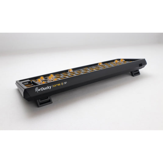 Ducky one 3 sf ansi layout barebone, toetsenbord (zwart zwart, us lay-out, 65%, rgb leds, hot swap, barebone)