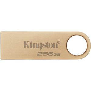 Kingston datatraveler se9 g3 256 gb usb-stick (goud, dtse9g3 256gb, usb-a 3.2 (5 gbit s))