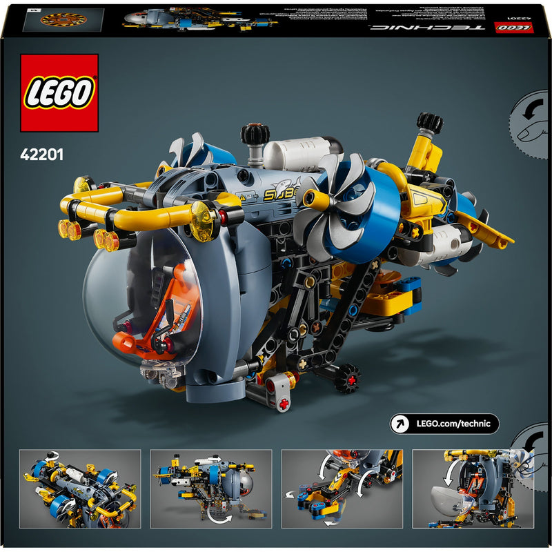 Load image into Gallery viewer, Lego technic 42201 onderzeeer voor diepzeeonderzoek
