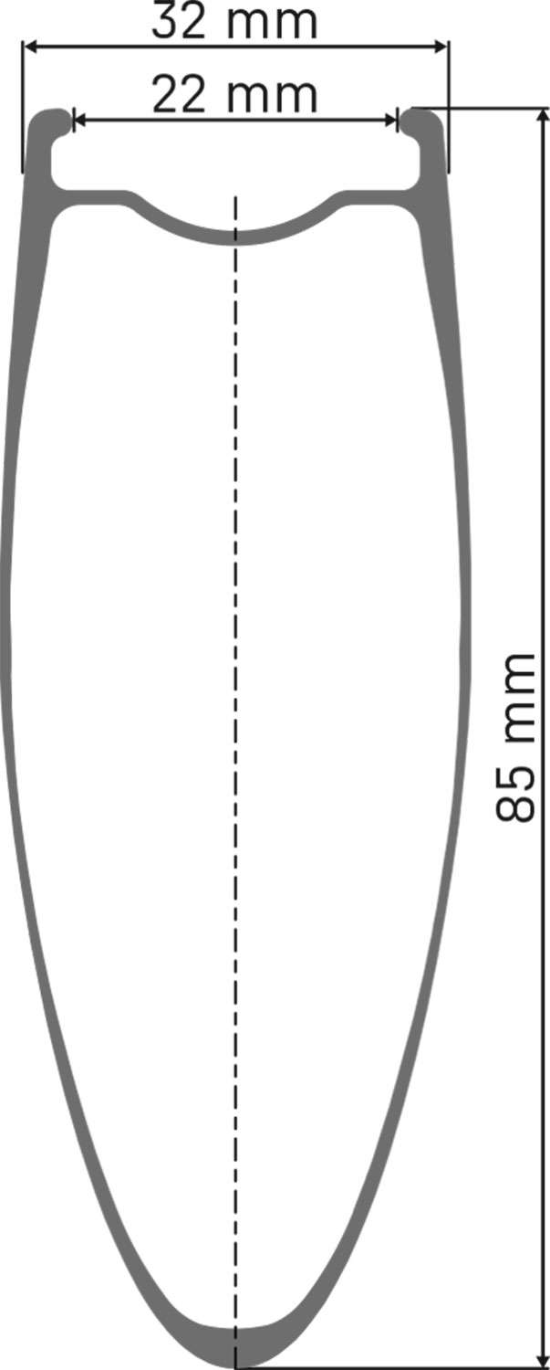 Load image into Gallery viewer, Dt swiss arc 1400 dicut® 85 28 disc cl carbon vorderrad
