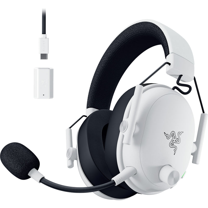 Load image into Gallery viewer, Razer blackshark v3 over-ear gaming headset (wit zwart, pc, playstation 4 en 5, bluetooth)
