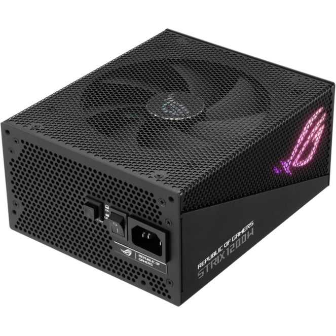Load image into Gallery viewer, Asus rog strix gold aura edition modulaire 1200 watt voeding (zwart, 1x 12vhpwr, 4x pcie)
