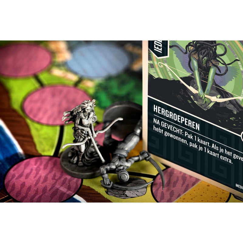 Load image into Gallery viewer, White goblin games unmatched: gevecht der legendes bordspel (nederlands, 2 - 4 spelers, 20 minuten, vanaf 10 jaar)
