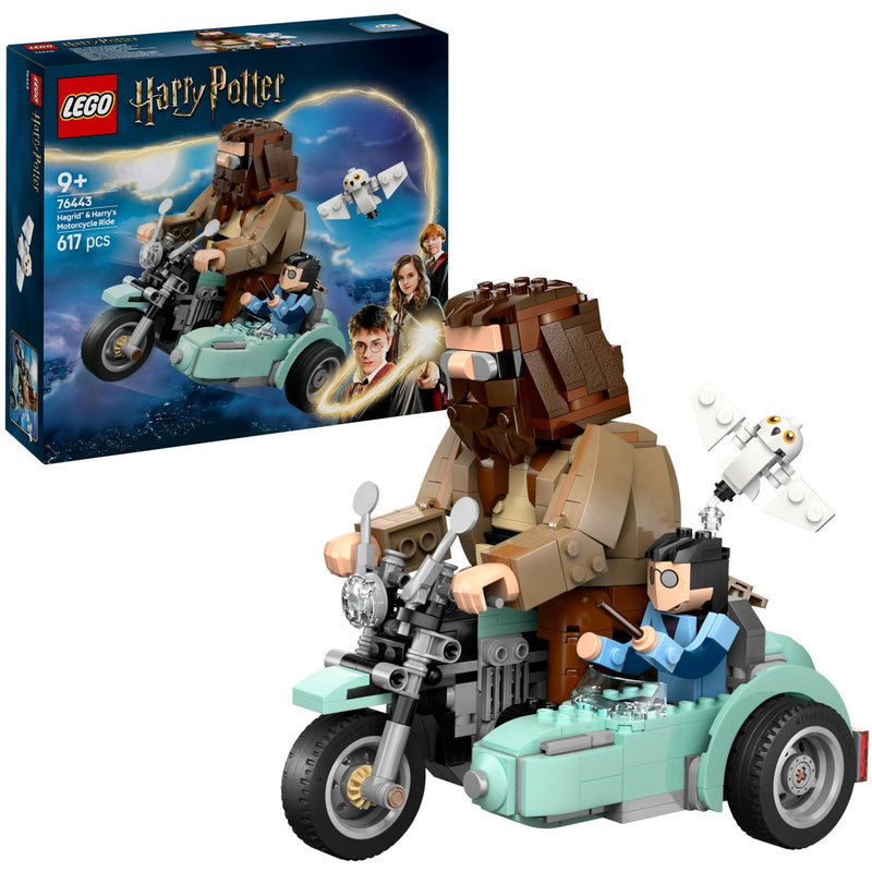 Load image into Gallery viewer, Lego harry potter™ hagrid™ en harry's rit op de motor magisch - 76443
