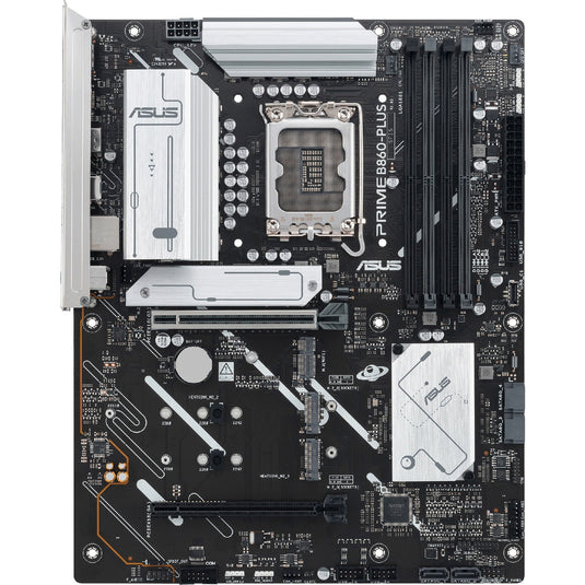 Asus prime b860-plus-csm socket 1851 moederbord (raid, 2.5 gb-lan, sound, atx)