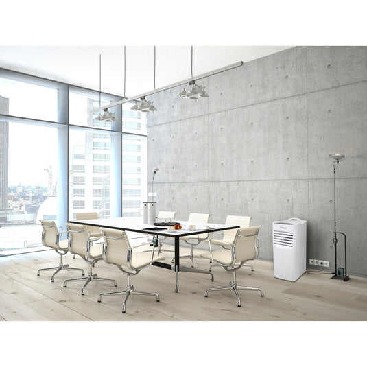 Bestron aac9000 mobiele airconditioner (wit, koelvermogen 2,6 kw | met cfc-vrij koelmiddel | 9000 btu h)