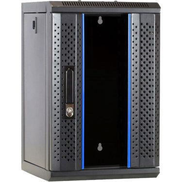 Dsi 10 inch 9u serverkast met glazen deur server rack