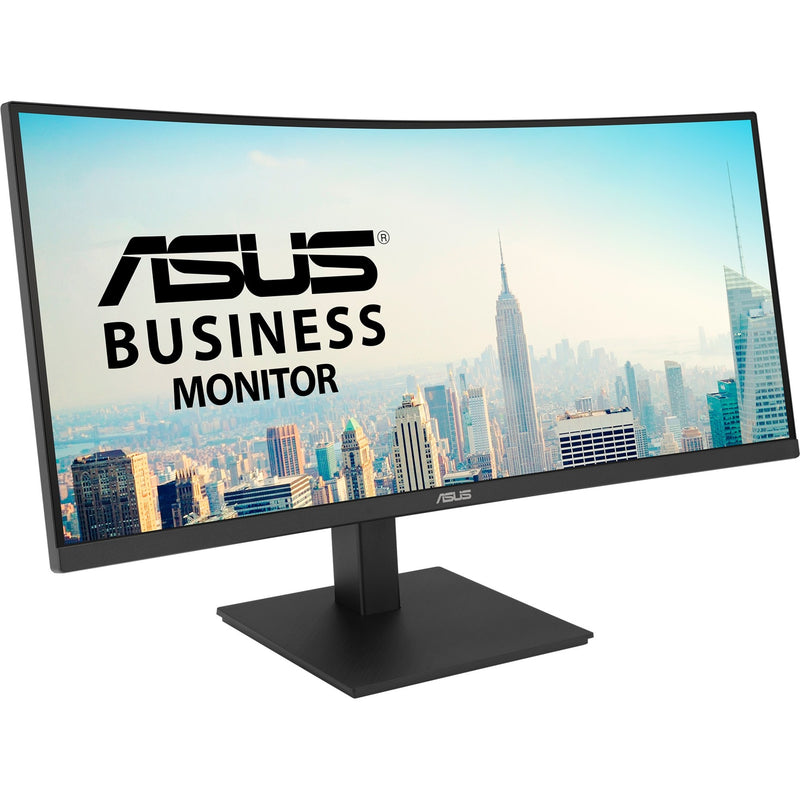 Load image into Gallery viewer, Asus va34vcpsr 34 curved ultrawide monitor (zwart, 100 hz, hdmi, displayport, audio, lan, usb-c)
