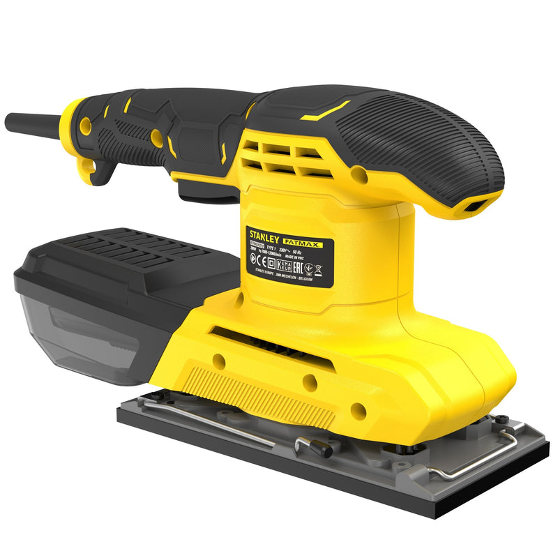 Load image into Gallery viewer, Stanley fatmax 280w 1 3vel vlakschuurmachine (geel zwart)
