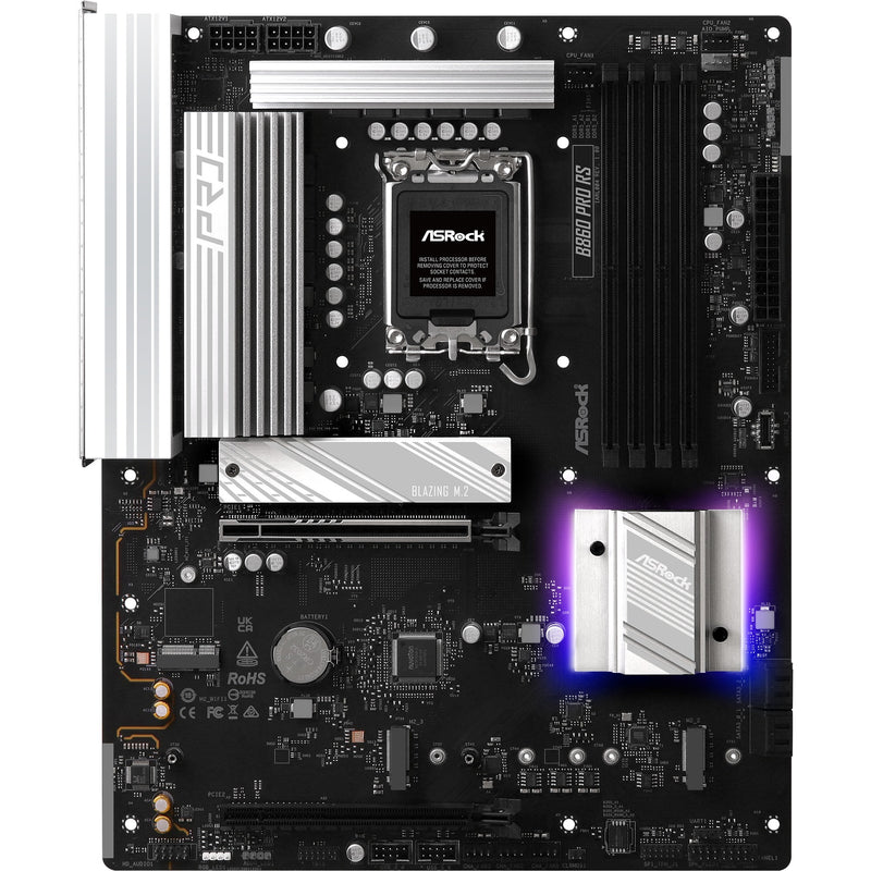 Load image into Gallery viewer, Asrock b860 pro rs socket 1851 moederbord (raid, 2.5 gb-lan, sound, atx)
