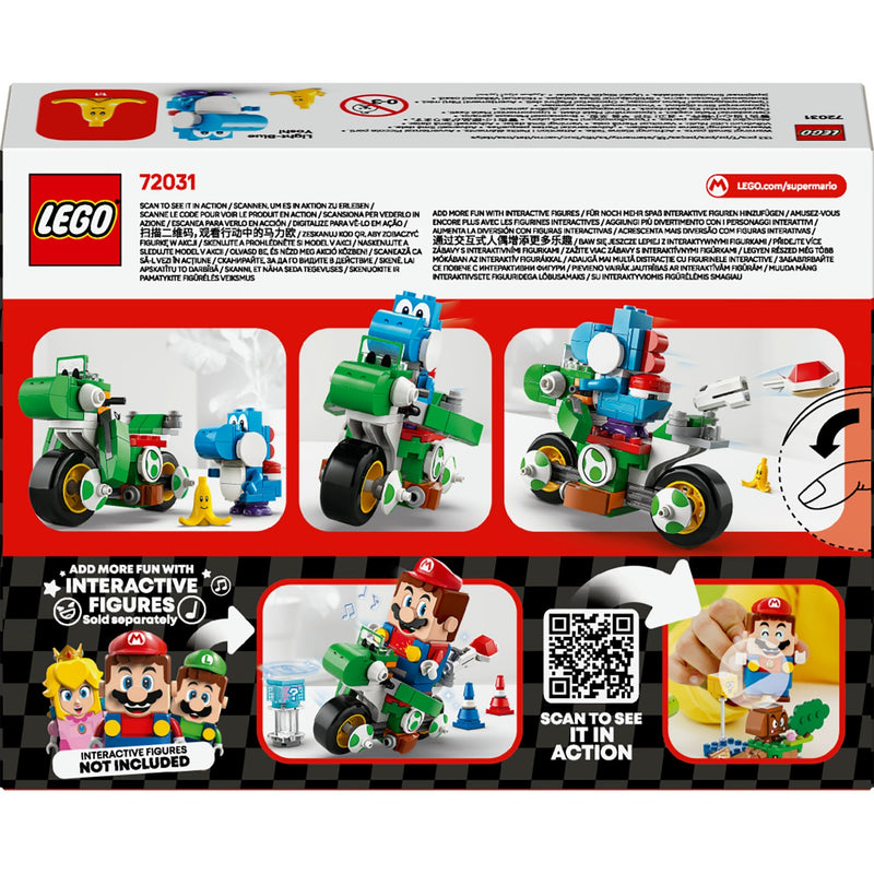 Load image into Gallery viewer, Lego super mario - mario kart - yoshi-crosser constructiespeelgoed (72031)
