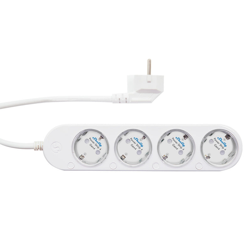 Load image into Gallery viewer, Shelly power strip gen4 stekkerdoos (wit, wifi, bluetooth, zigbee)
