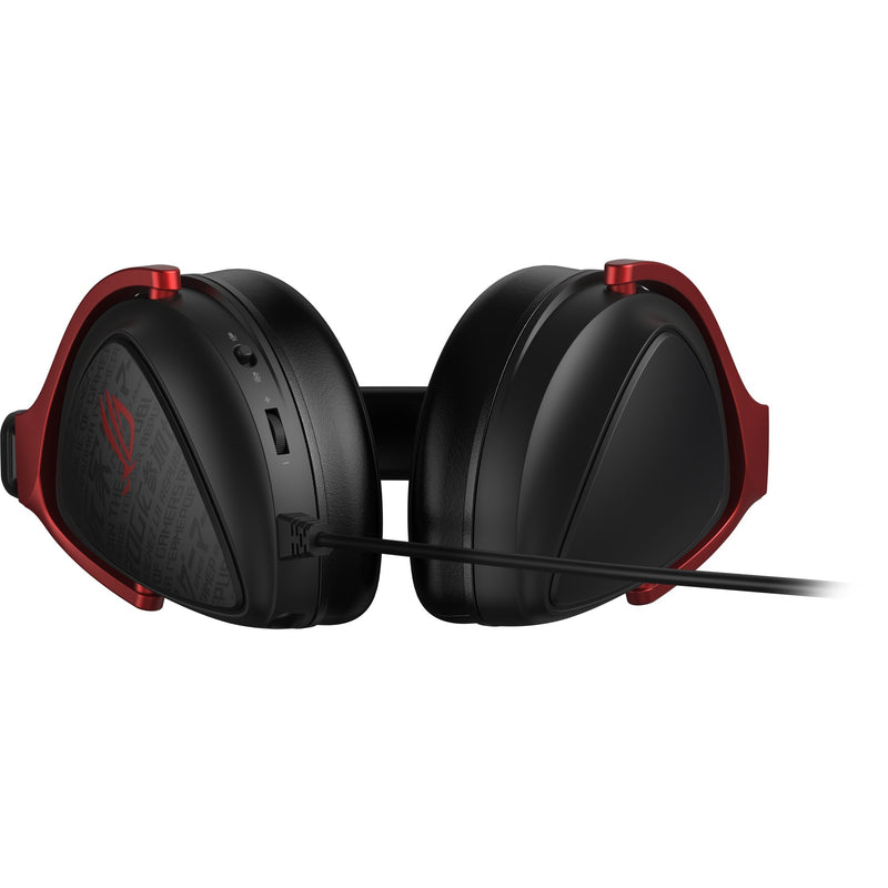 Load image into Gallery viewer, Asus rog delta s core over-ear gaming headset (zwart rood, pc, playstation 4, playstation 5, xbox one, xbox series x|s, nintendo switch)

