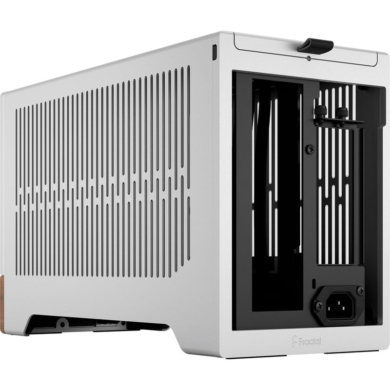 Load image into Gallery viewer, Fractal design terra mini tower behuizing (zilver houtkleur | 1x usb-a | 1x usb-c)
