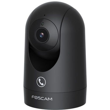 Foscam r8m ultra hd, dual-band wifi 6 beveiligingscamera (zwart)