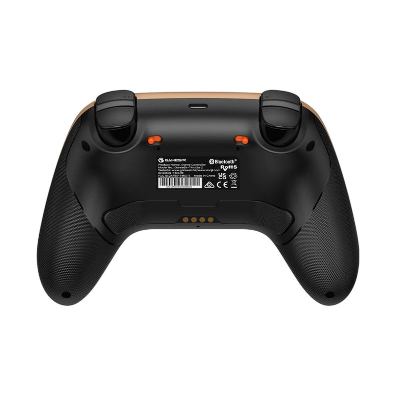 Load image into Gallery viewer, Gamesir nova 2 lite multiplatform wireless game controller champion-editie (goud zwart, switch, pc, android en ios, bluetooth 2.4 ghz usb)
