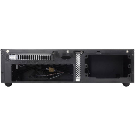 Silverstone milo ml05b htpc behuizing (zwart | 2x usb-a)