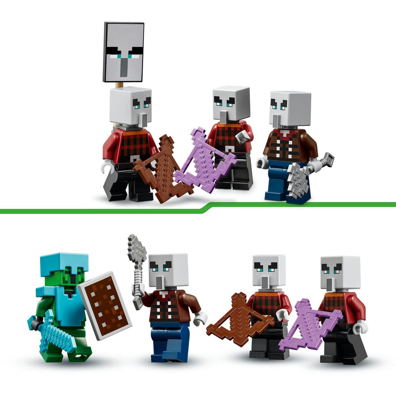 Load image into Gallery viewer, Lego minecraft 21267 de illagers in de woestijn
