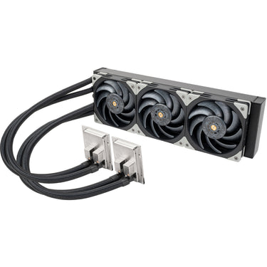 Silverstone xe360pdd waterkoeling (zwart zilver, 4-pin pwm)